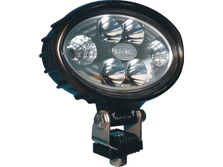 Phare de travail ovale led 10/30v 12w 2000 lumens faisceau large/boîtier carbone CEA - 79730