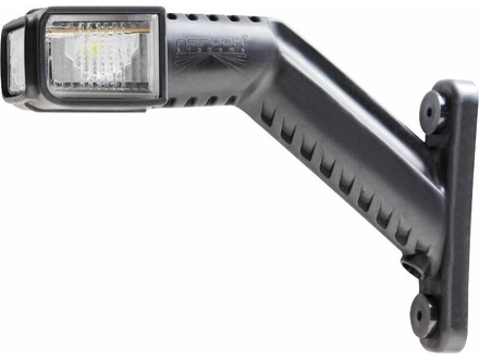 Feu de gabarit led 12/24v rouge/blanc/orange déporté incliné 176mm ASPOCK - 79893