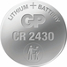 PILE BOUTON LITHIUM CR2430 - 1 PC - GP - 81255