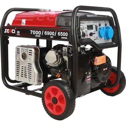 GROUPE ELECTROGENE PORTABLE 7000W STABILISATEUR INTEGRE - SENCI - 82028