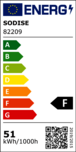 Boîtier étanche led intégrées 1500mm 50w GIGALUX - 82209