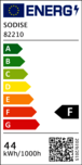 Boîtier étanche led 1500mm + 2 tubes t8 2x22w 4400 lumens 4000k GIGALUX - 82210