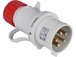 FICHE MALE 5 BROCHES 3P+N+T+400V 32A FANTON - 82710