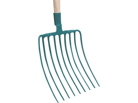 Fourche à cailloux 9 dents avec manche 130cm FORGES DE MAGNE - 83409