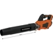 SOUFFLEUR SUR BATTERIE 20V - 550M3/H - SANS BATTERIE - SCHNEIDER ELECTRO - 83505