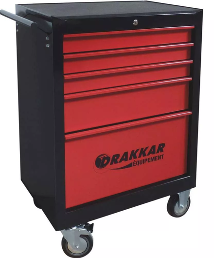 Servante 5 tiroirs -DRAKKAR 163 outils - 83800