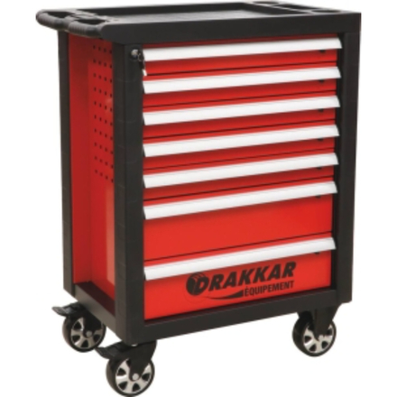SERVANTE 7 TIROIRS 09217 + 4 TIROIRS MODULES METAL AUTO - DRAKKAR TOOLS - 83886