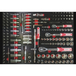 SERVANTE 7 TIROIRS 09217 + 4 TIROIRS MODULES METAL AUTO - DRAKKAR TOOLS - 83886