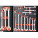 SERVANTE 7 TIROIRS 09217 + 4 TIROIRS MODULES METAL AUTO - DRAKKAR TOOLS - 83886