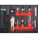 SERVANTE 7 TIROIRS DRAKKAR EQUIPEMENT 09217 + 4 TIROIRS MODULES CARBONE - DRAKKAR TOOLS - 83895