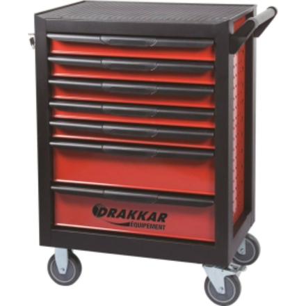 SERVANTE 7 TIROIRS DRAKKAR 09140 + 5 TIROIRS MODULES METAL - DRAKKAR TOOLS - 83914