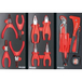 SERVANTE 7 TIROIRS DRAKKAR 09140 + 5 TIROIRS MODULES METAL - DRAKKAR TOOLS - 83914