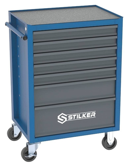 SERVANTE 7 TIROIRS STILKER 72517 + 3 TIROIRS MODULES PLASTIQUES - STILKER - 83944