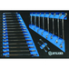 SERVANTE D'ATELIER 7 TIROIRS COMPOSÉE DE 164 OUTILS - MODULES MOUSSES - STILKER - 83951