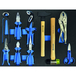 SERVANTE D'ATELIER 7 TIROIRS COMPOSÉE DE 273 OUTILS - MODULES MOUSSE - STILKER - 83953