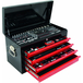 COFFRE DE SERVANTE POUR 09231 + 4 TIROIRS MODULES CARBONE - 192 OUTILS - DRAKKAR EQUIPEMENT - 84047