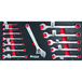 COFFRE DE SERVANTE POUR 09144 + 4 TIROIRS MODULES CARBONE - 192 OUTILS - DRAKKAR EQUIPEMENT - 84048