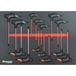 MODULE MOUSSE FINITION CARBONE PLEIN TOURNEVIS AVEC POIGNEE EN T HEX/TORX - DRAKKAR TOOLS - 84265