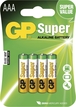 Blister 4 piles aaa GOLDENPOWER - 02460