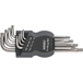 CLE MALE COUDEE TORX LONGUE DE T9 A T40 - ETUI DE 8PC - HAZET - HZ051519