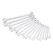 CLÉS MIXTES DE 7 À 24 - LOT DE 16PC - HAZET - HZ186235