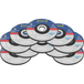 DISQUE A EBARBER 125X6X22MM POUR MEULEUSE D'ANGLE - 10PC - HAZET - HZ219087