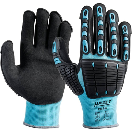 GANTS DE MECANICIEN MAILLE ET CAOUTCHOUC TL - HAZET - HZ222643