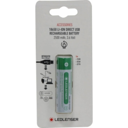 BATTERIE RECHARGEABLE POUR LAMPE TORCHE LED LENSER 2500mAh - LEDLENSER - LL502595
