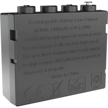 BATTERIE RECHARGEABLE LI-ION 3,7V / 1400mAh POUR H7R.2, iH7R CRI - LEDLENSER - LL7789