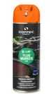 Bombe de peinture - Traceur forestier SOPPEC fluorescent orange fluo 12 mois fluo marker -131316