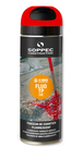 TRACEUR SOPPEC DE CHANTIER FLUO TP ROUGE 9-12 MOIS - 141513O