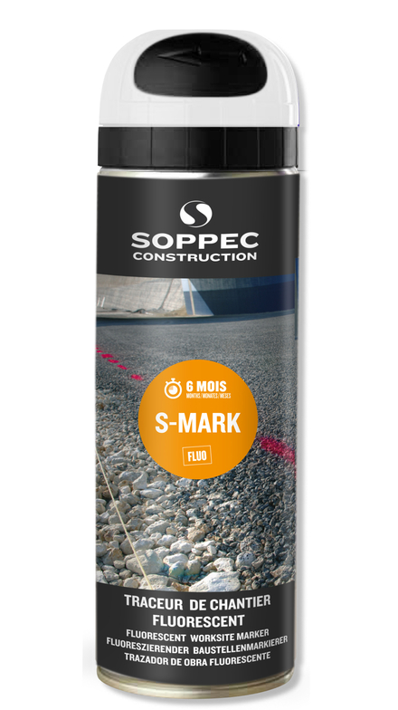 TRACEUR DE CHANTIER SOPPEC BLANC FLUO S MARK 3-6 MOIS - 141900