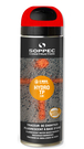 TRACEUR DE CHANTIER SOPPEC ROUGE FLUO EN PHASE AQUEUSE HYDRO TP 6 MOIS - 142213