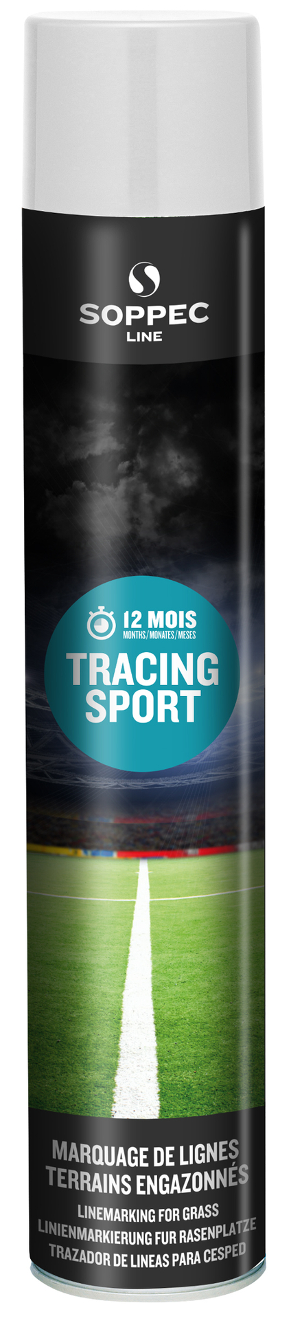 Peinture de traçage blanche pour terrain gazonneux TRACING SPORT SOPPEC-151800SPOO