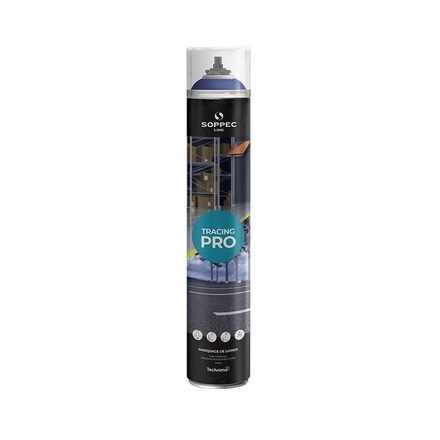 Peinture BLEUE en aérosol TRACING PRO SOPPEC - 152001O