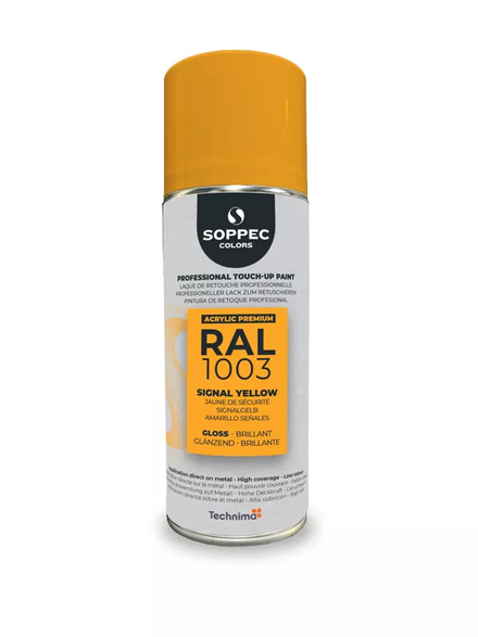 SOPPEC ACRYL PREMIUM RAL1003 BRILLANT 400ML - SOPPEC - 424103