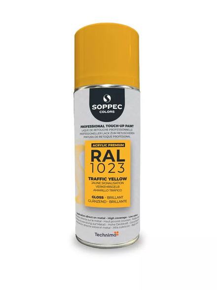 SOPPEC ACRYL PREMIUM RAL1023 BRILLANT 400ML - SOPPEC - 424107