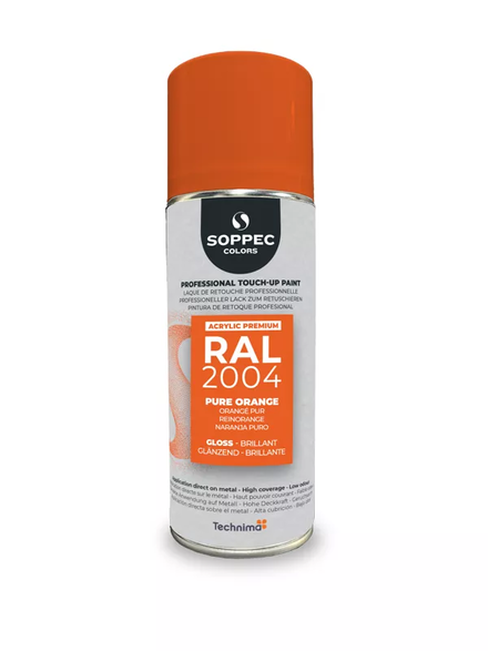 SOPPEC ACRYL PREMIUM RAL2004  BRILLANT 400ML - SOPPEC - 424108