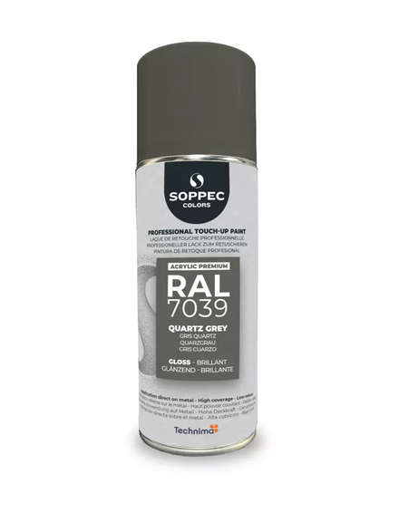 SOPPEC ACRYL PREMIUM RAL7039 BRILLANT 400ML (gris quartz) - SOPPEC - 424128