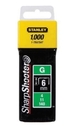 AGRAFES ACIER GALVANISÉ 14MM STANLEY TYPE G - BOITE DE 5000 - 1TRA7095T