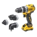Perceuse-visseuse à têtes multiples XR 12 V 3 Ah Li-Ion Brushless - DCD703L2T-QW - DEWALT