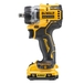 Perceuse-visseuse à têtes multiples XR 12 V 3 Ah Li-Ion Brushless - DCD703L2T-QW - DEWALT