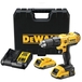 Perceuse-visseuse à percussion XR 18V 2Ah Li-Ion - Mandrin plastique - DCD776D2-QW - DEWALT