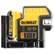 Niveau laser croix + 5 points XR 12 V 2 Ah Li-Ion - faisceau vert - DCE0825D1G-QW - DEWALT