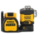 Niveau laser multilignes 3 x 360° XR 12 V / 18 V 2 Ah Li-Ion - faisceaux verts - DCE089D1G18-QW - DEWALT