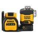 Niveau laser multilignes 3 x 360° XR 12 V / 18 V 2 Ah Li-Ion - faisceaux verts - DCE089D1G18-QW - DEWALT