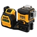 Niveau laser multilignes 3 x 360° XR 12 V / 18 V 2 Ah Li-Ion - faisceaux verts - DCE089D1G18-QW - DEWALT