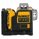Niveau laser multilignes 3 x 360° XR 12 V 2 Ah Li-Ion - faisceaux verts - DCE089D1G-QW - DEWALT