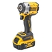 Boulonneuse 1/2'' compacte XR 18V 5Ah Li-Ion Brushless 406 Nm - jonc de sécurité - DCF921P2T-QW - DEWALT