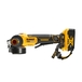 Meuleuse 125 mm XR 18V Brushless - interrupteur à palette - lanière de sécurité - DCG406P2LRT-QW - DEWALT